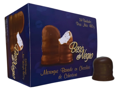 Beso de Negro Mediano Caja de 24 Unidades